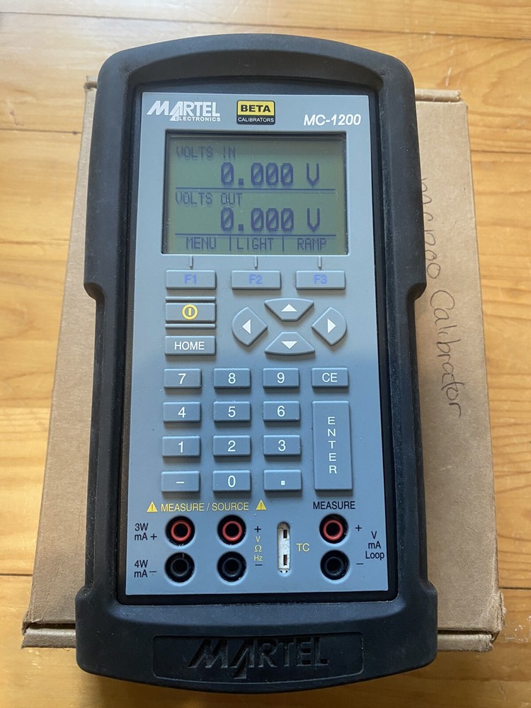 Martel MC1200 Multifunction process calibrator