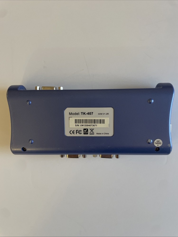 Trendnet TK-407 KVM Switch - Unit Only