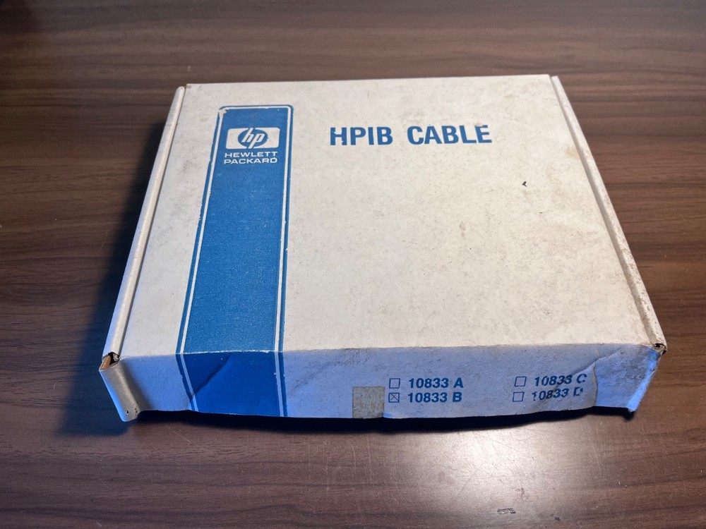 HP GPIB Cable 10833b Hewlett Packard 2m long