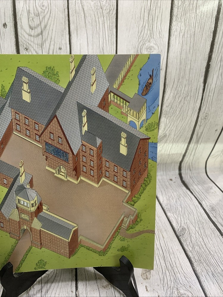 D&D Renier Estate Map/Guide 1990 TSR Campaign Setting Accessory ￼