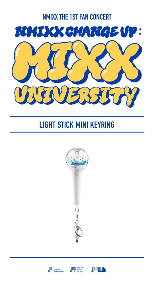 NMIXX Official Light Stick Keyring