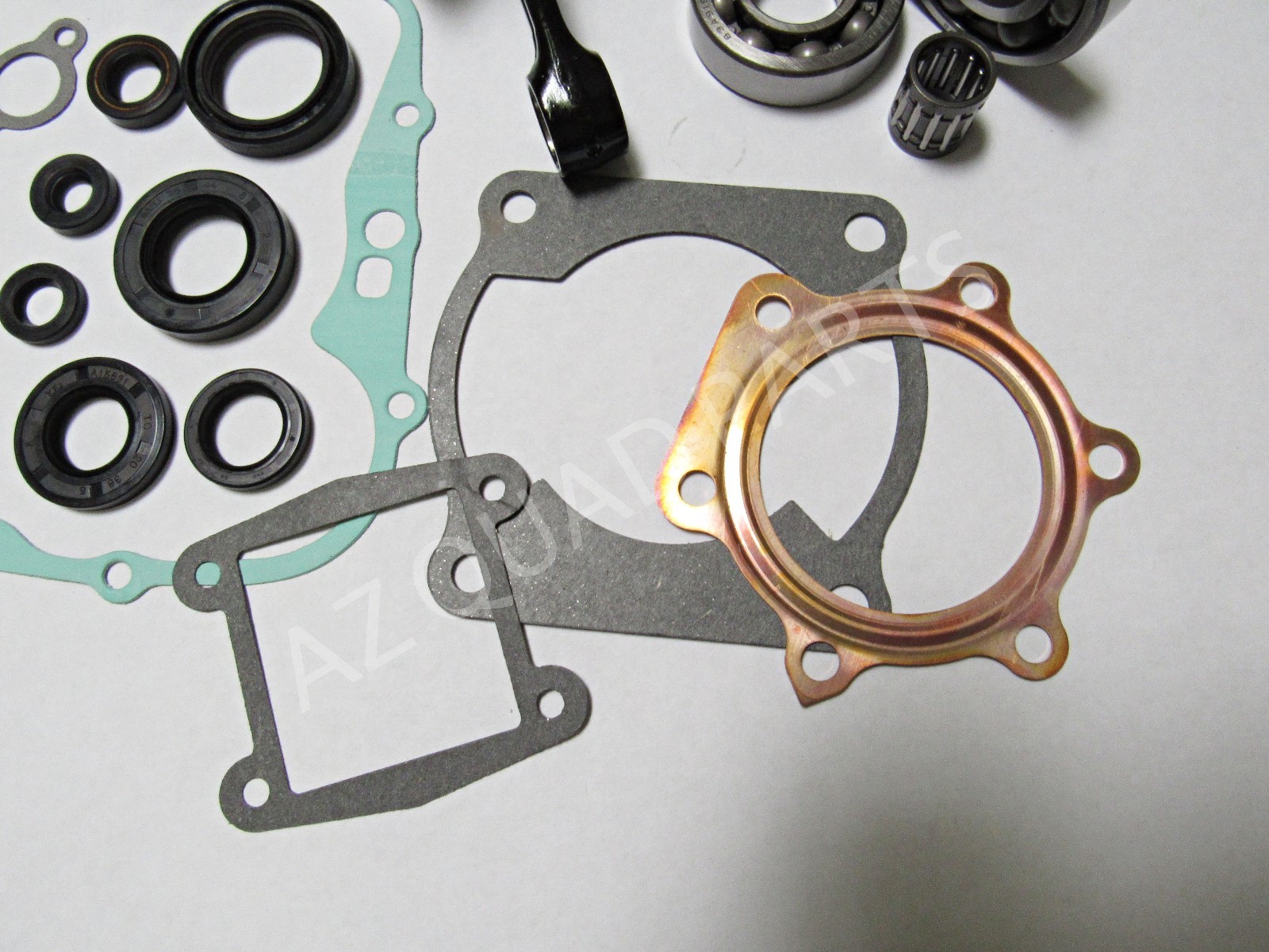 Yamaha Blaster Heavy Duty WISECO Crank Crankshaft Coated Piston Seals Gasket Kit