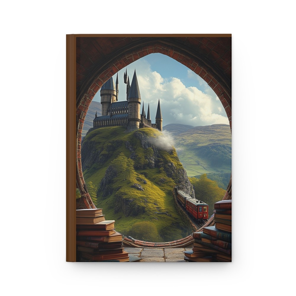 Fantasy Castle Journal, Writing Notebook, Gift for Writers,