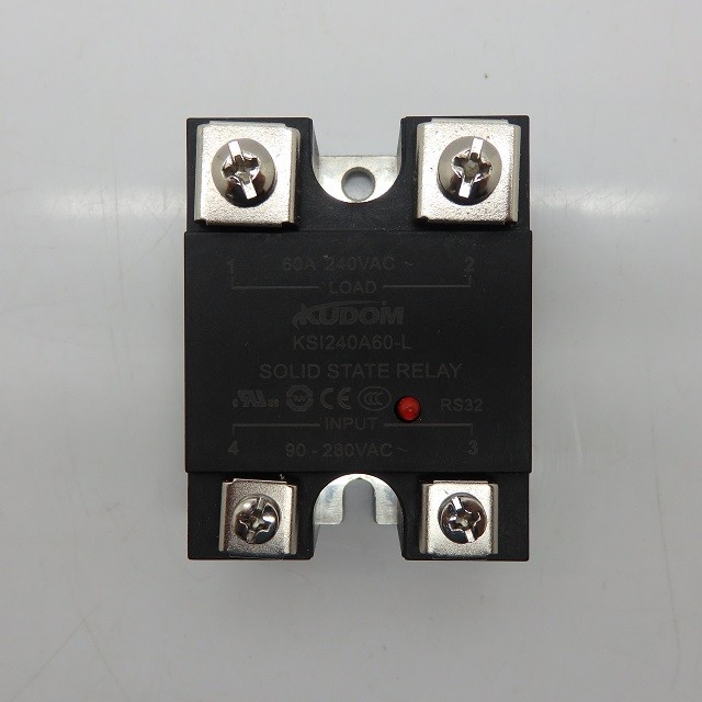 Kudom 60A 240VAC Solid State Relay KSI240A60-L