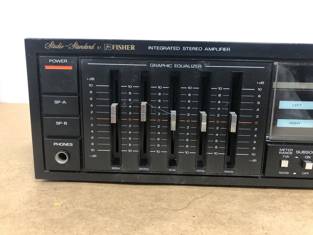 Fisher CA-272 Studio-Standard Integrated Stereo Amplifier – Tested Working