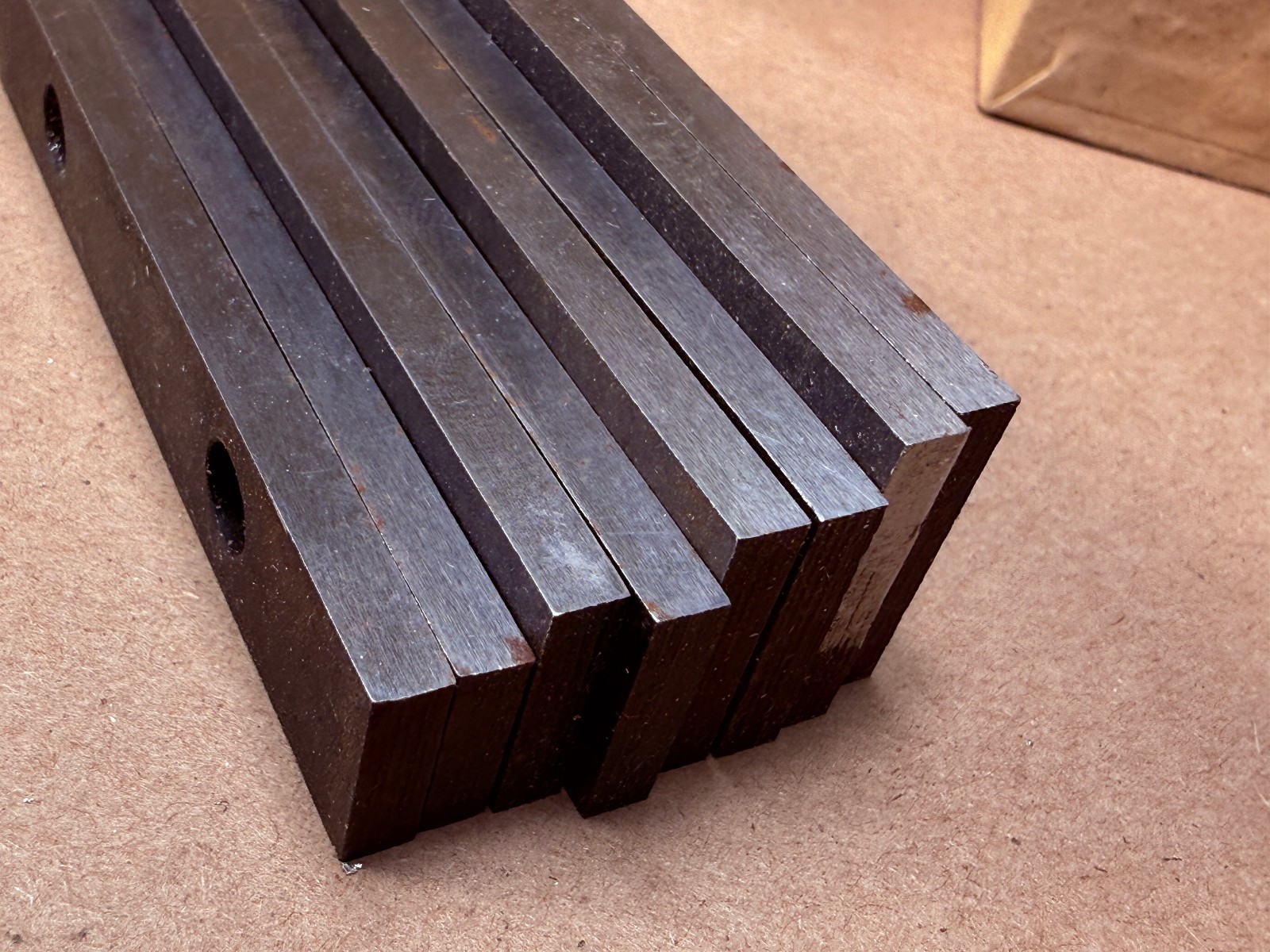 Set of 4 Pair - Smithy Parallels for Vise Jaws Milling Machine or Lathe - 36-000