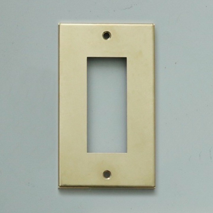 JIMBO Vertical 1-Gang Switch/Outlet Plate
