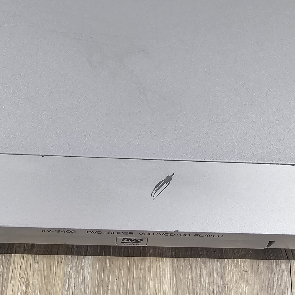JVC DVD Player Model XV-S402SL Silver ~ No Remote