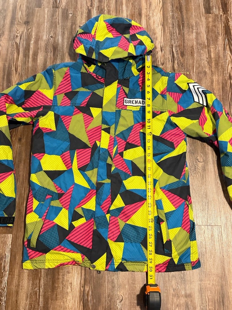 Grenade Men’s Ski Jacket Abstract Multicolor