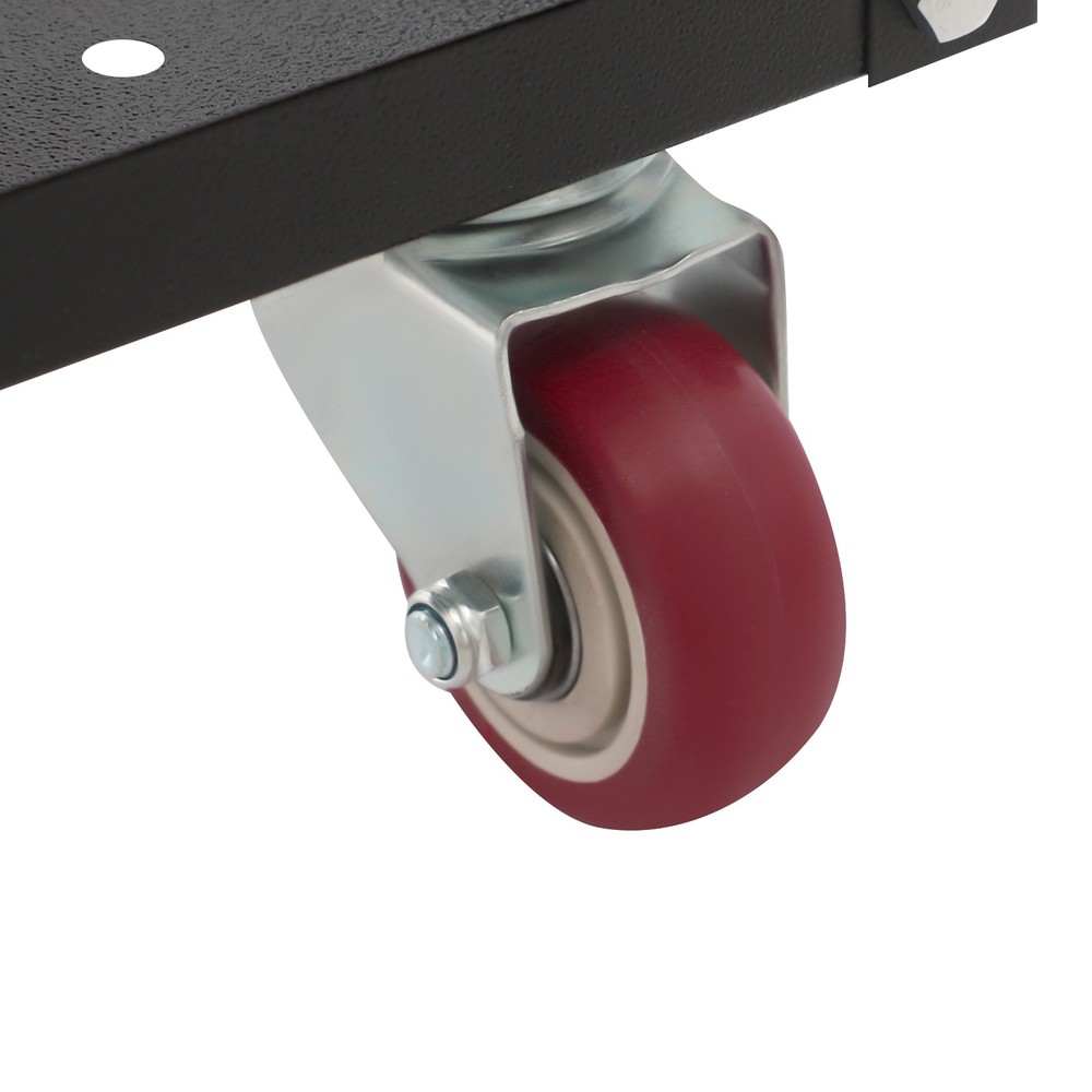 Height Adjustable Rolling Planer Stand with 550 lbs Capacity and Wheels