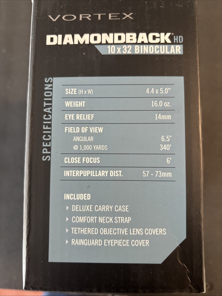 Vortex Diamondback HD 10x32mm Binoculars