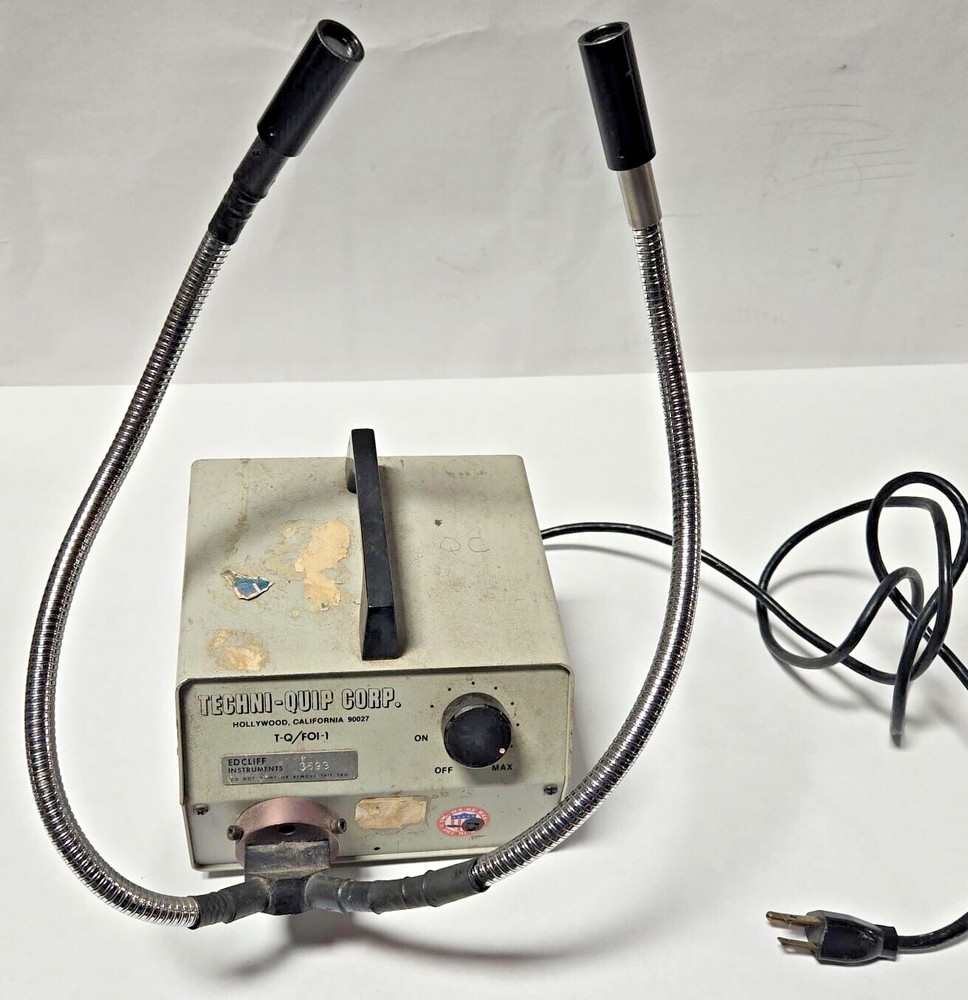 Techni-Quip Corp T-Q/FOI-1 Dimmer Control Optic Illuminator