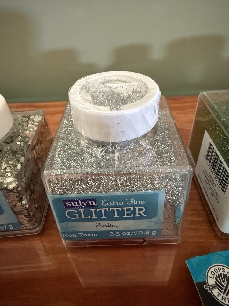 Craft Glitter & Accessories Bundle – Sulyn, Loops & Threads, Bead Landing + More
