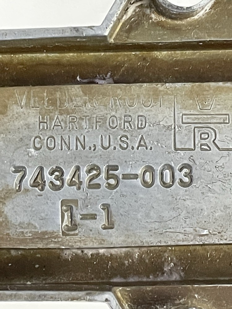 VEEDER-ROOT 743425-003, 1:1 Mechanical Counter Totalizer