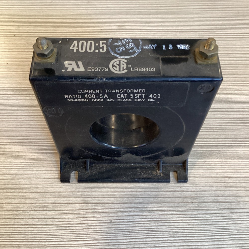Instruments 5SFT-401 Current Transformer 400:5 A  E93779 LR89403