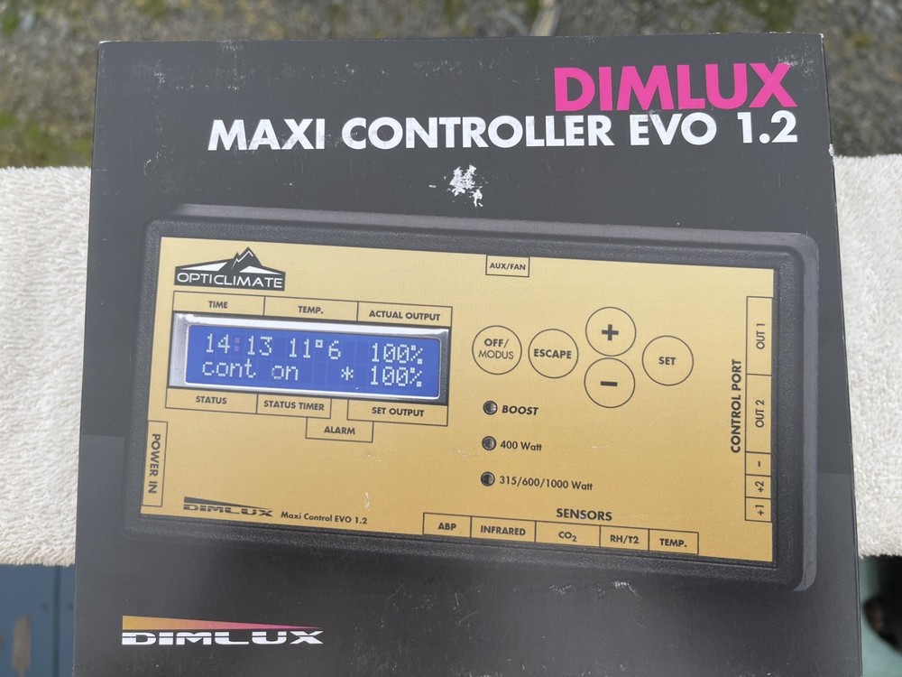 DIMLUX Maxi Controller EVO 1.2 Light Controller, with Power Adapter included