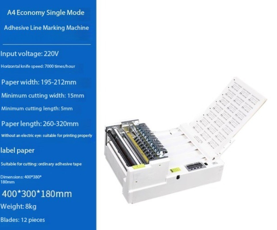 Automatic Self-adhesive Scribing Machine Label Cutting Paper Cutting Machine