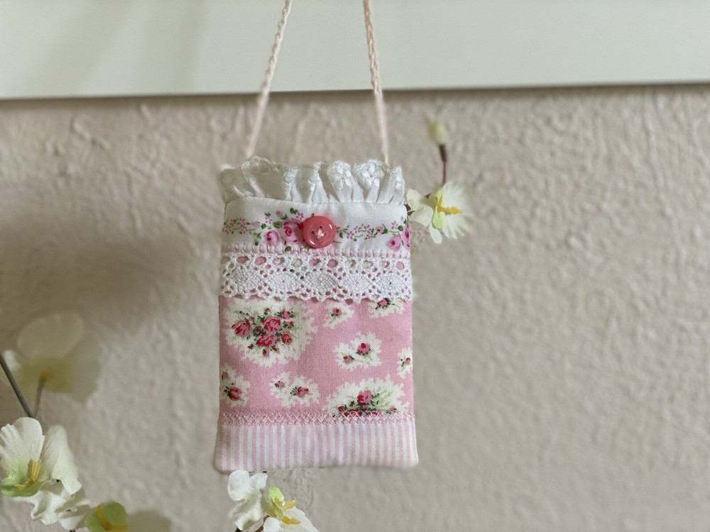 Pink Rosebud Gift Card Holder * NEW *
