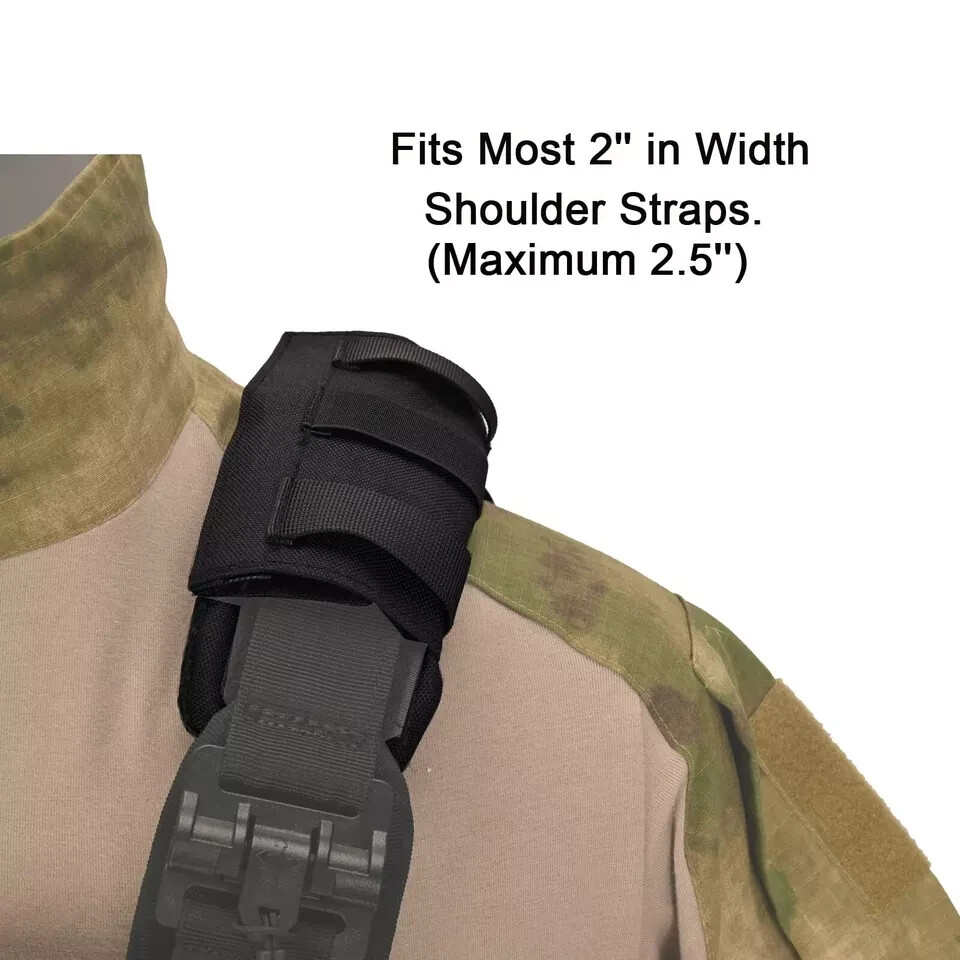 2 Pack Shoulder Strap Pad Vest Shoulder Strap Pads Backpack Strap Pads Fit 2''