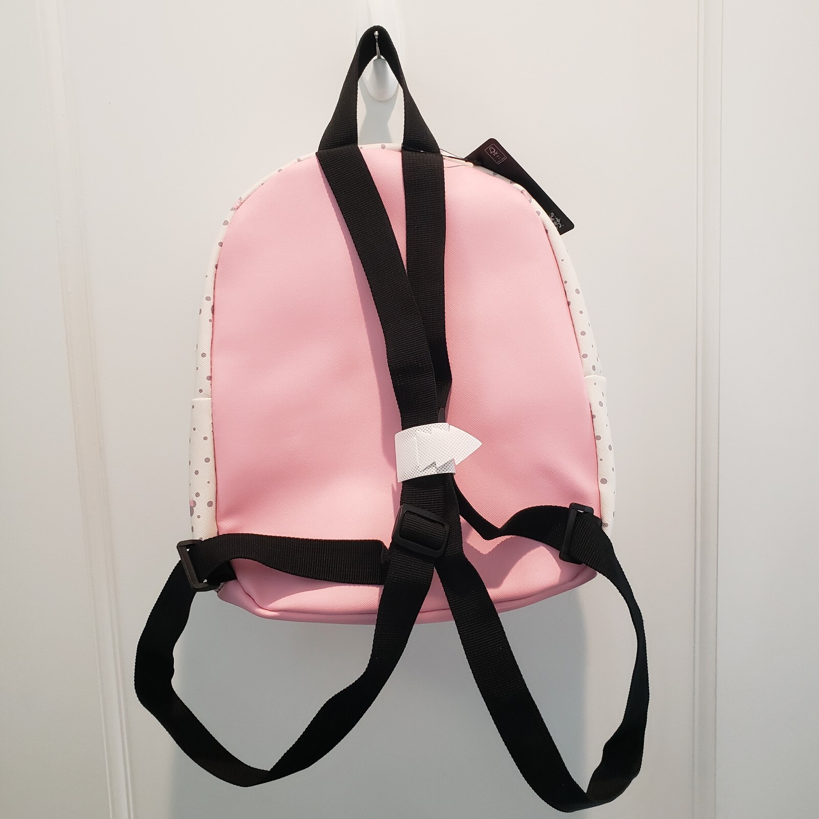 Disney - Minnie Mouse Mini Backpack Pink & White (NWT) Minnie House, Bioworld