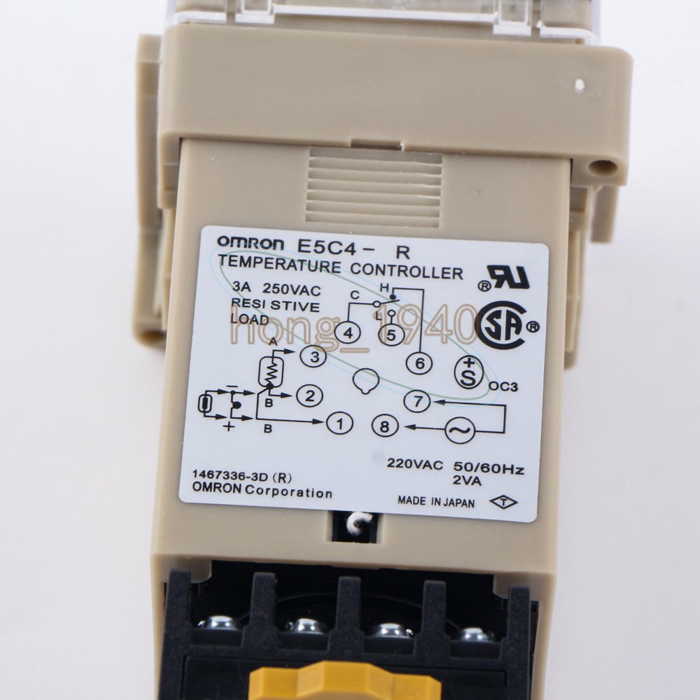 ONE E5C4-R20K 220VAC Temperature Controller 0-399°C NEW