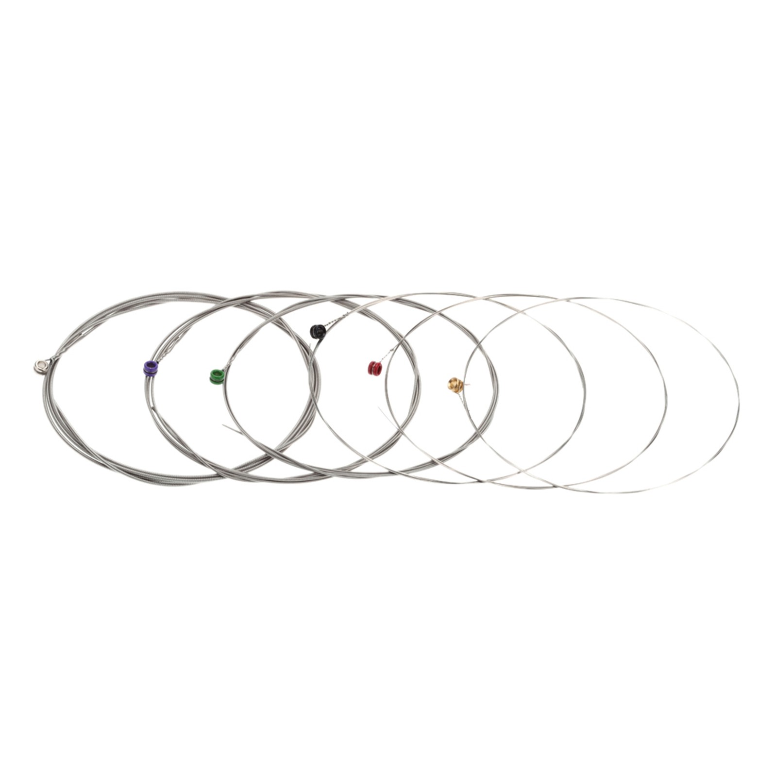 10 Sets 60pcs Nickel Alloy Electric Guitar Strings (.010-.046) Replacement b7s2