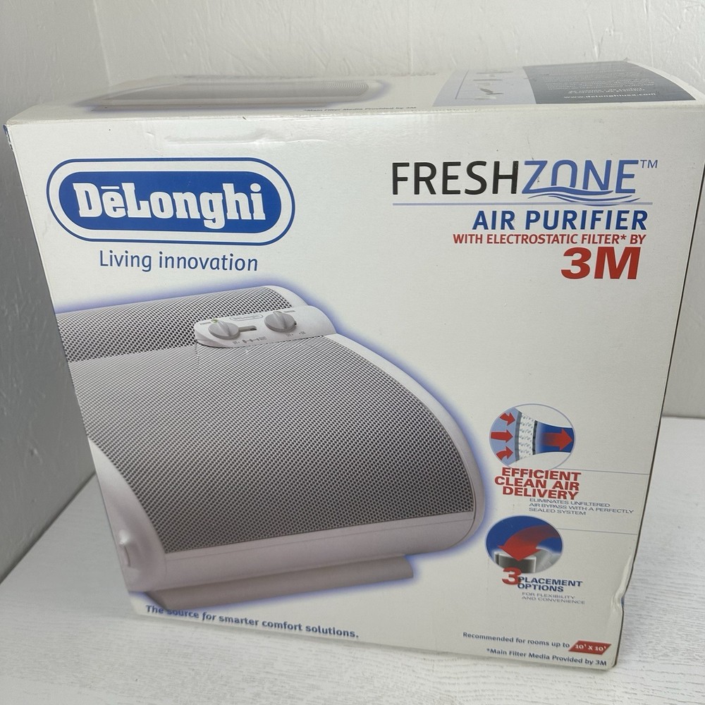 Delonghi Fresh Zone Air Purifier With 3M Electrostatic Filter