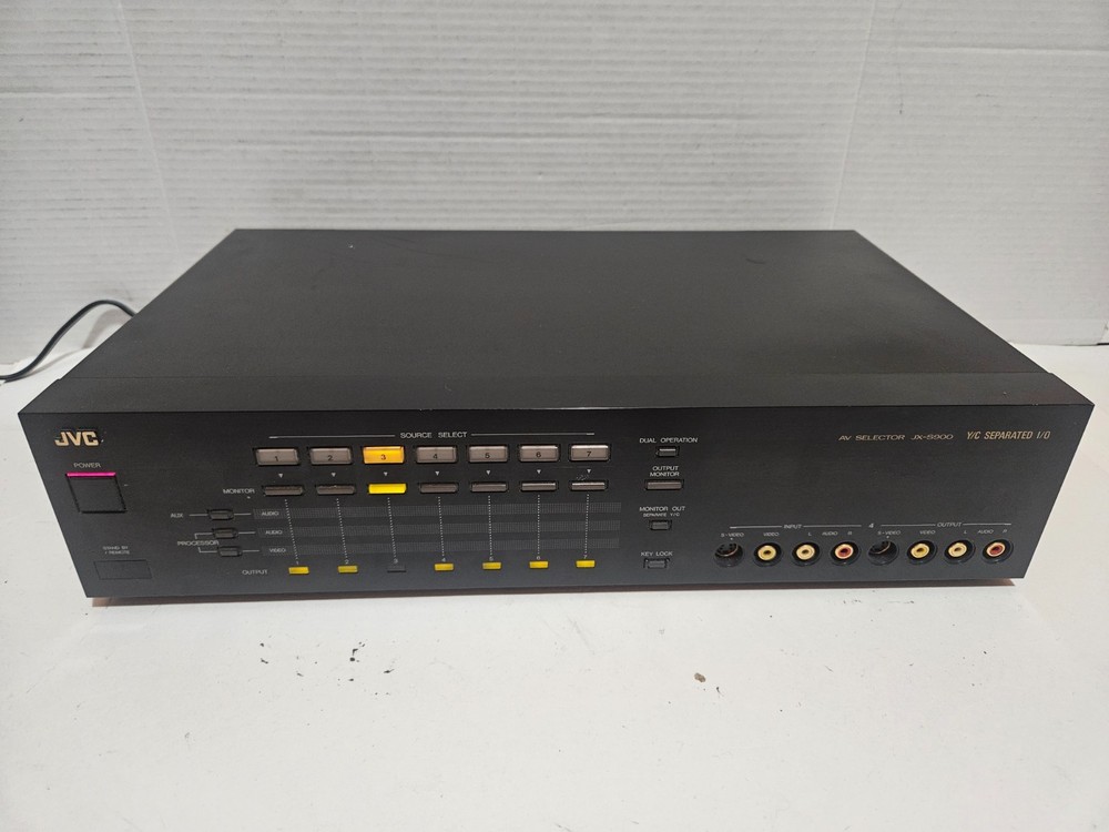 JVC Model JX-S900 AV Selector Switch – High-End Component, Tested & Working