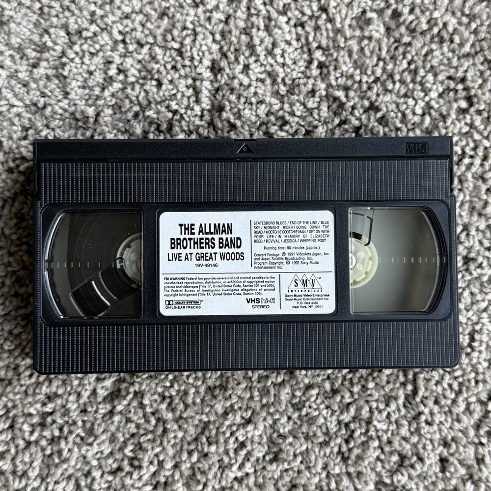 Music VHS Lot
