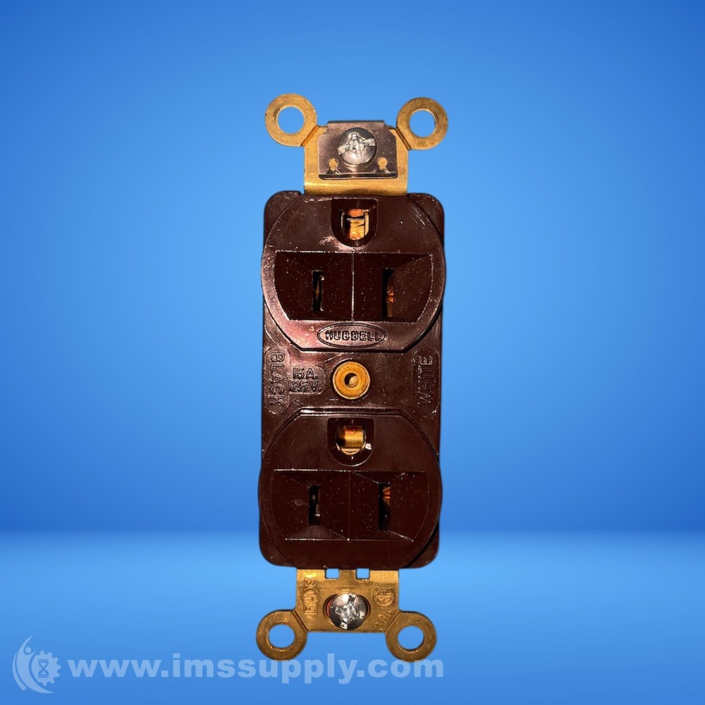 Hubbell HBL5261 Duplex Receptacle FNIP