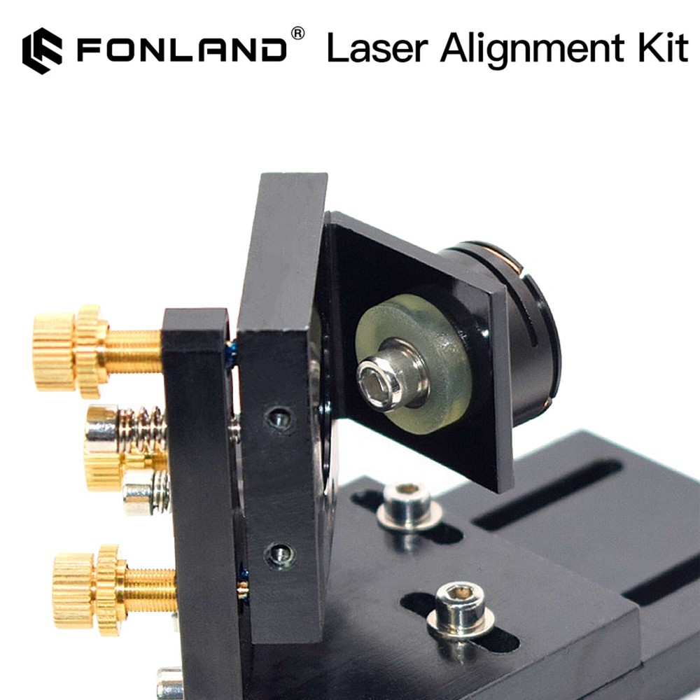 CO2 Laser Mirror Alignment Target & Tool for Corrects Laser Beam