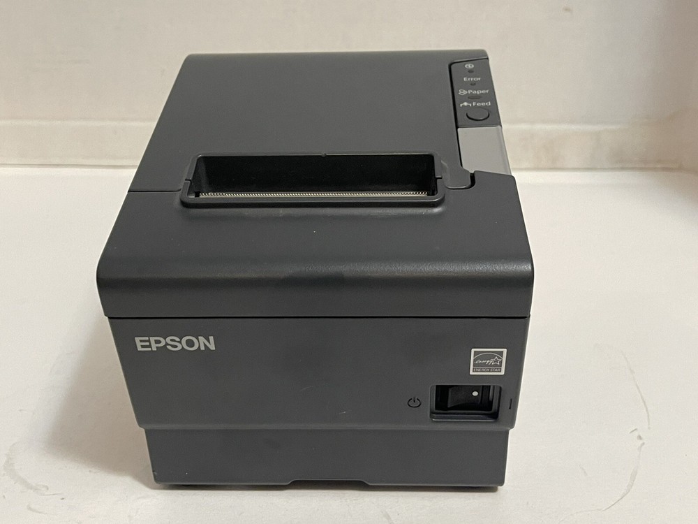 Epson TM-T88V Thermal POS Receipt Printer Ethernet / USB Printer M244A