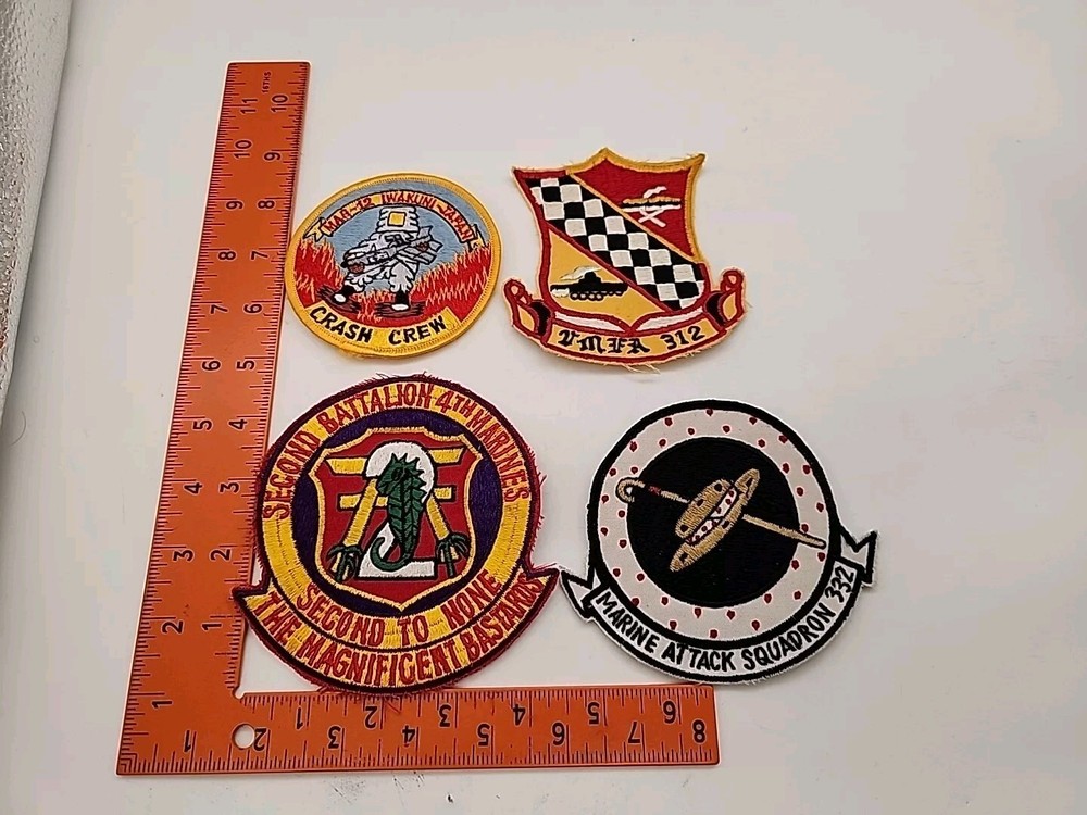 U.S Marine military lot 4 patch
