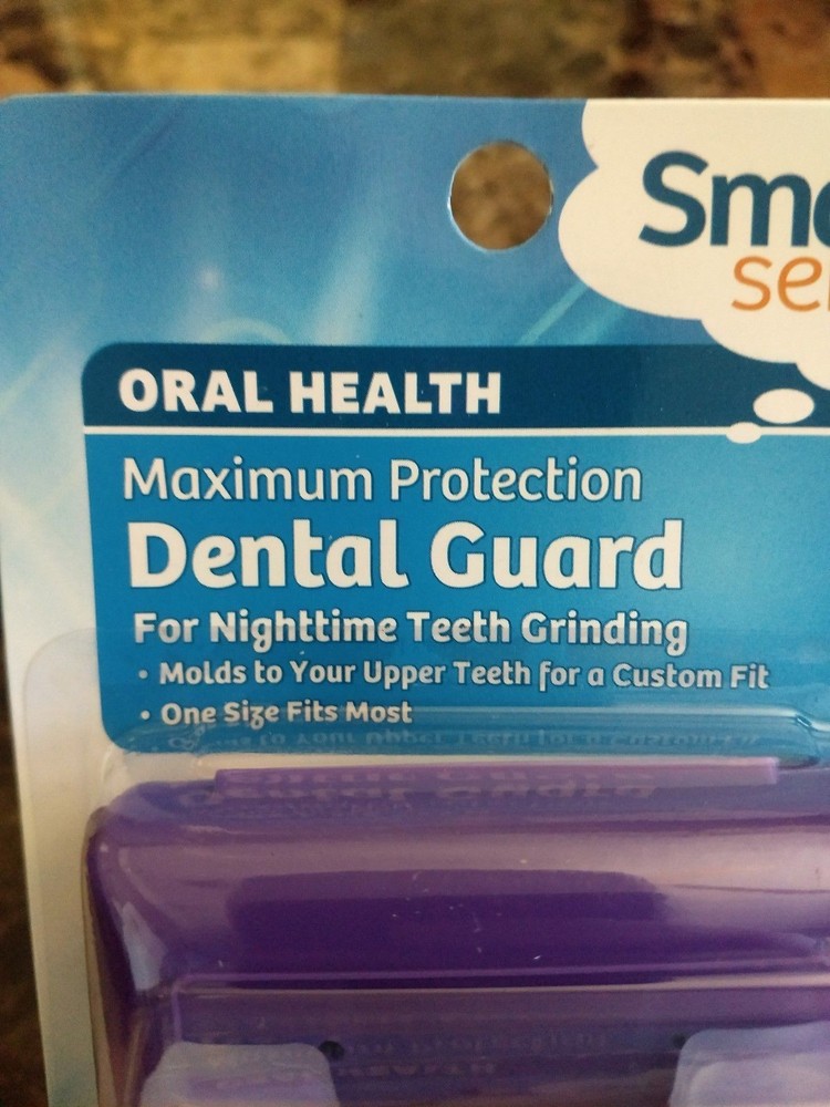 Smart Sense Maximum Protection Dental Guard For Teeth Grinding W/ Storage Case