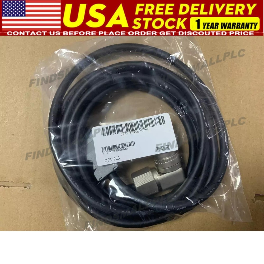 New For Yaskawa servo motor encoder connection cable JZSP-CVP02-03-E 3M 1PC