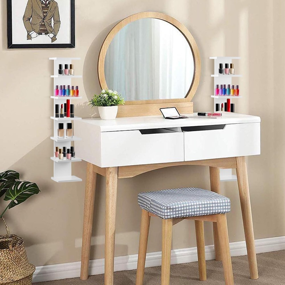 2 Pack 7 Tier Wall Shelf Unit - Lack Floating Shelf, Compact Display Floating...