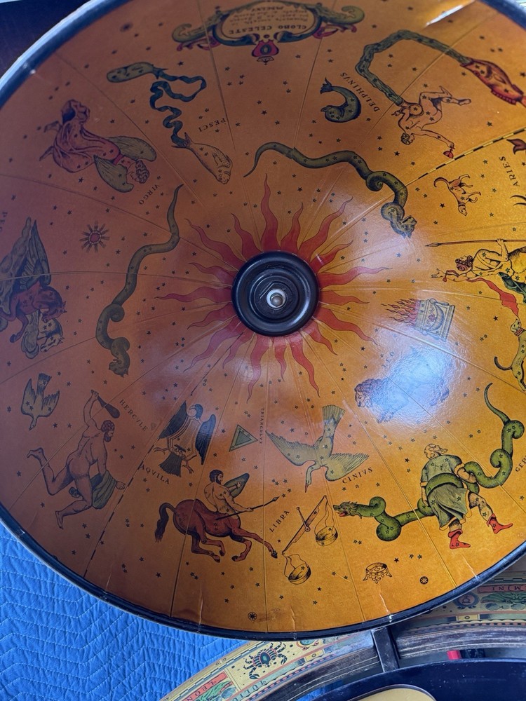 Vintage Astrology Bar Table