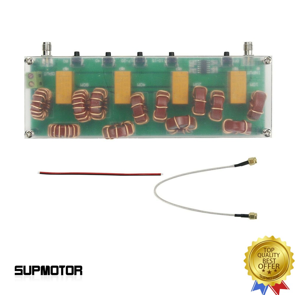 1.8-30MHz Shortwave Low Pass Filter LPF Assembled For Power Amplifiers Radios