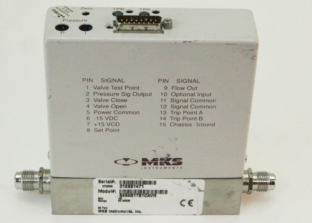 6377 MKS MFC CONTROLLER 649A51T51CAVR