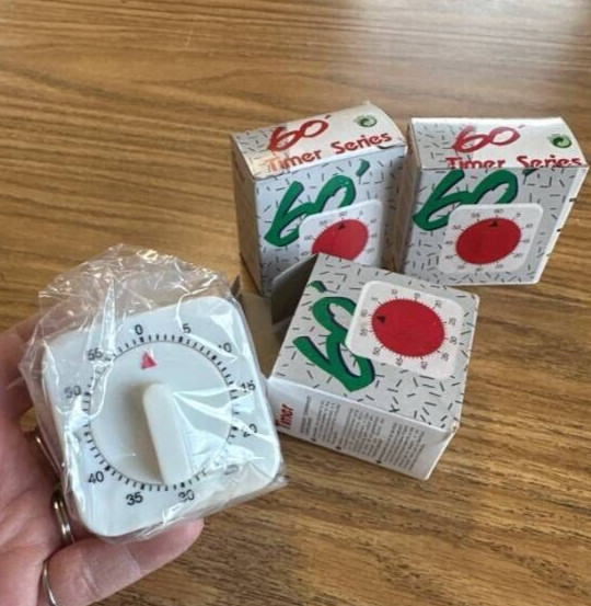 3 Pack Wind Up Mechanical Kitchen Timers 60 Minutes Visual Countdown Timer