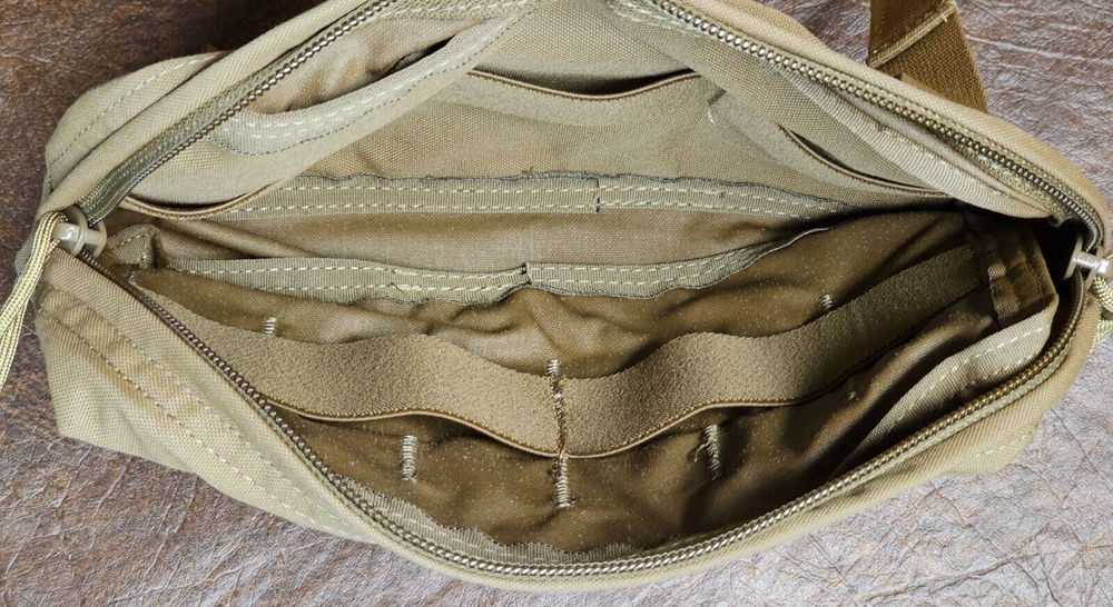 FirstSpear SOF utility pouch Coyote brown 6/9 MOLLE front general purpose pocket
