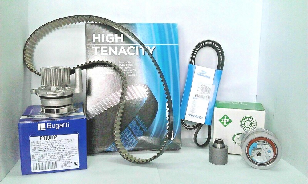 INA DISTRIBUTION KIT+WATER PUMP+SERVICE BELT FOR AUDI-A3 (8L1)-1.9 TDI MOT