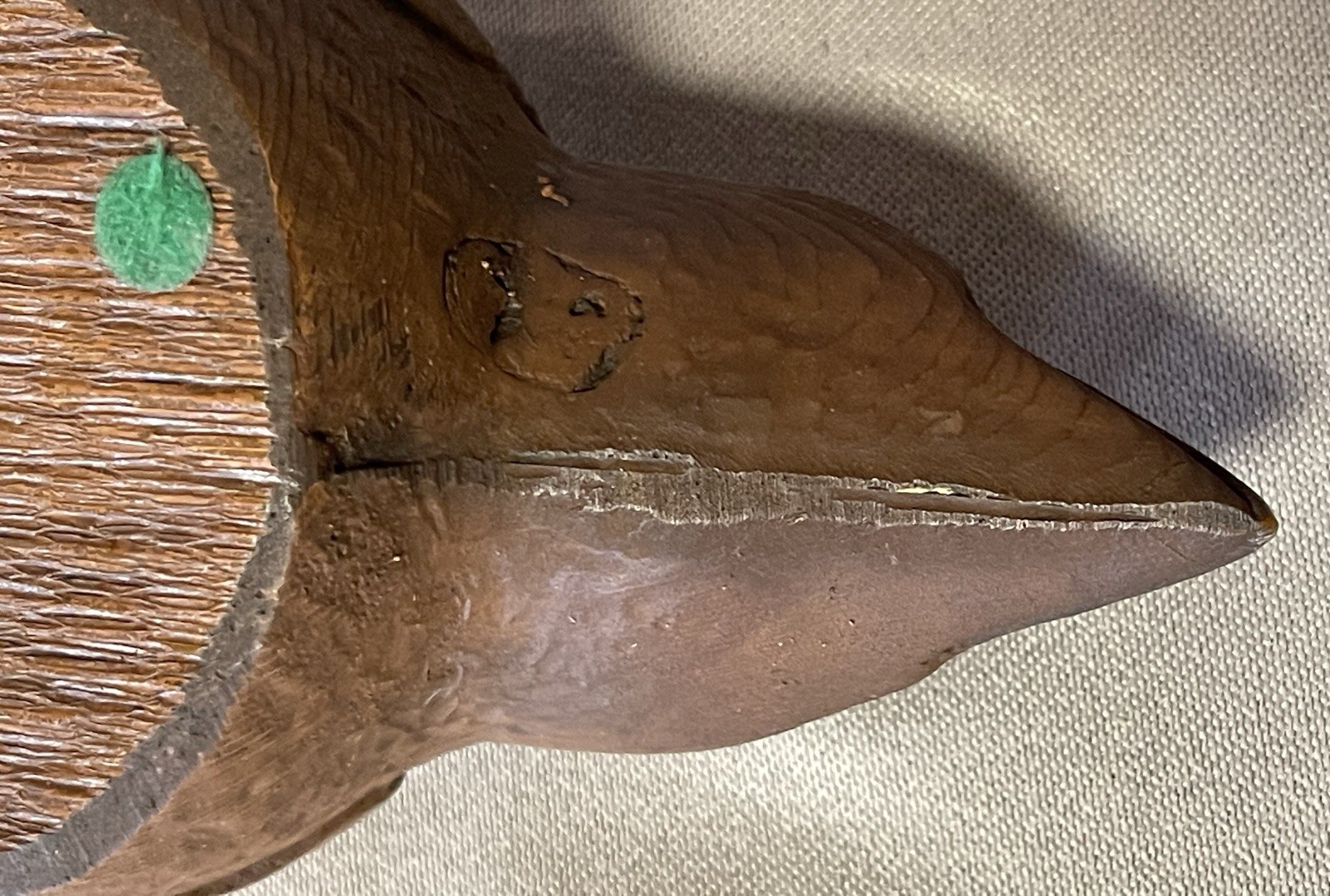 Antique Northwest Coast Carved Reproduction Grease Bowl, Estate Collection