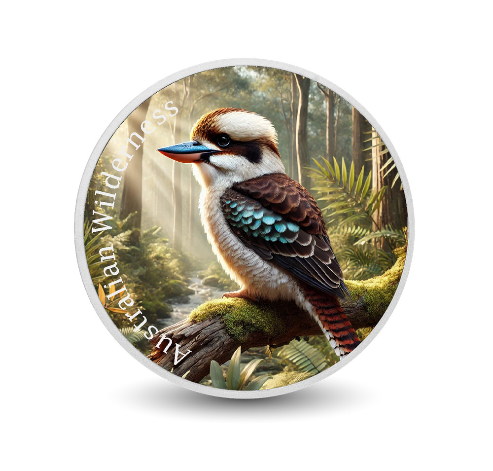 Australian Wilderness - Kookaburra 1oz Silver