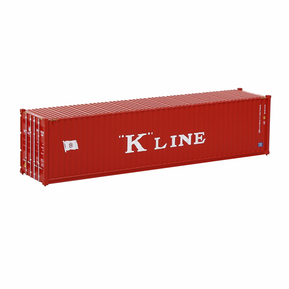 3pcs Different HO Scale 40ft Containers msc KLINE CHINA SHIPPING