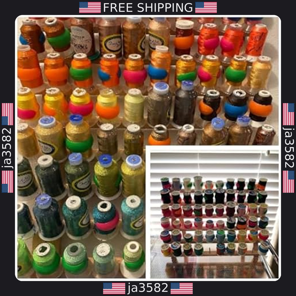 20pcs Thread Spool Savers by Brothread - Prevent Unwinding Tails for Sewing