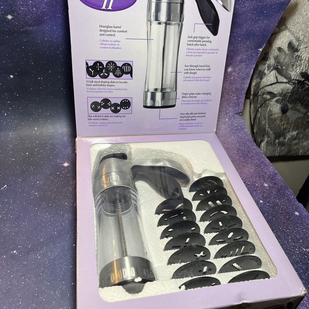 Wilton Pro Ultra II Cookie Press Open Box
