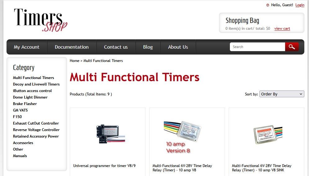 New - Multi-functional Time Delay Relay, 12 volt, 2015, 3rd brake flasher, etc