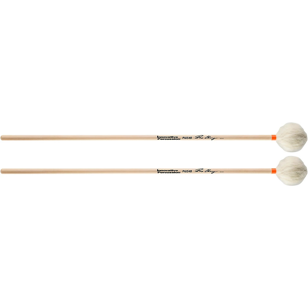 Innovative Percussion Medium Hard Marimba Mallets Birch Handles White Yarn