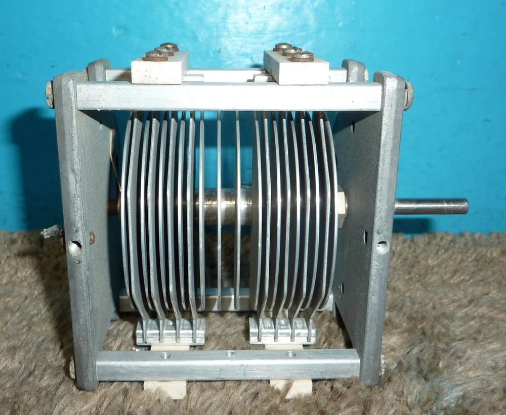 Hammarlund TC-225-B Variable Tuning Capacitor 20-80pf